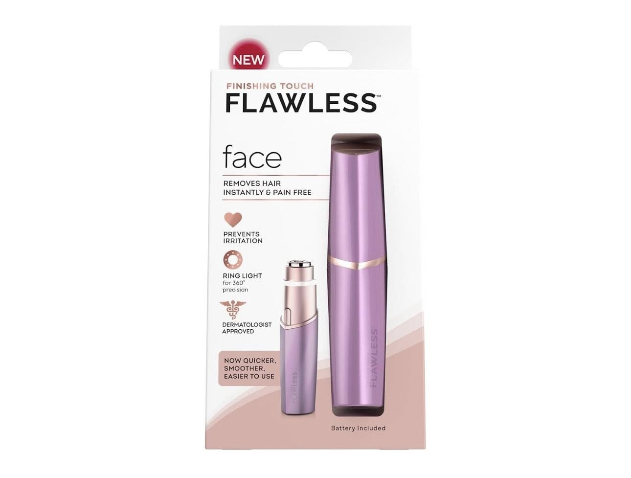 Eliminador de vello facial