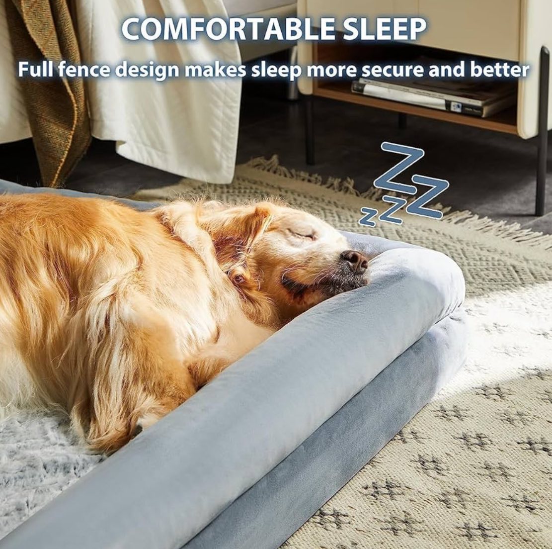 Cama extragrande perro