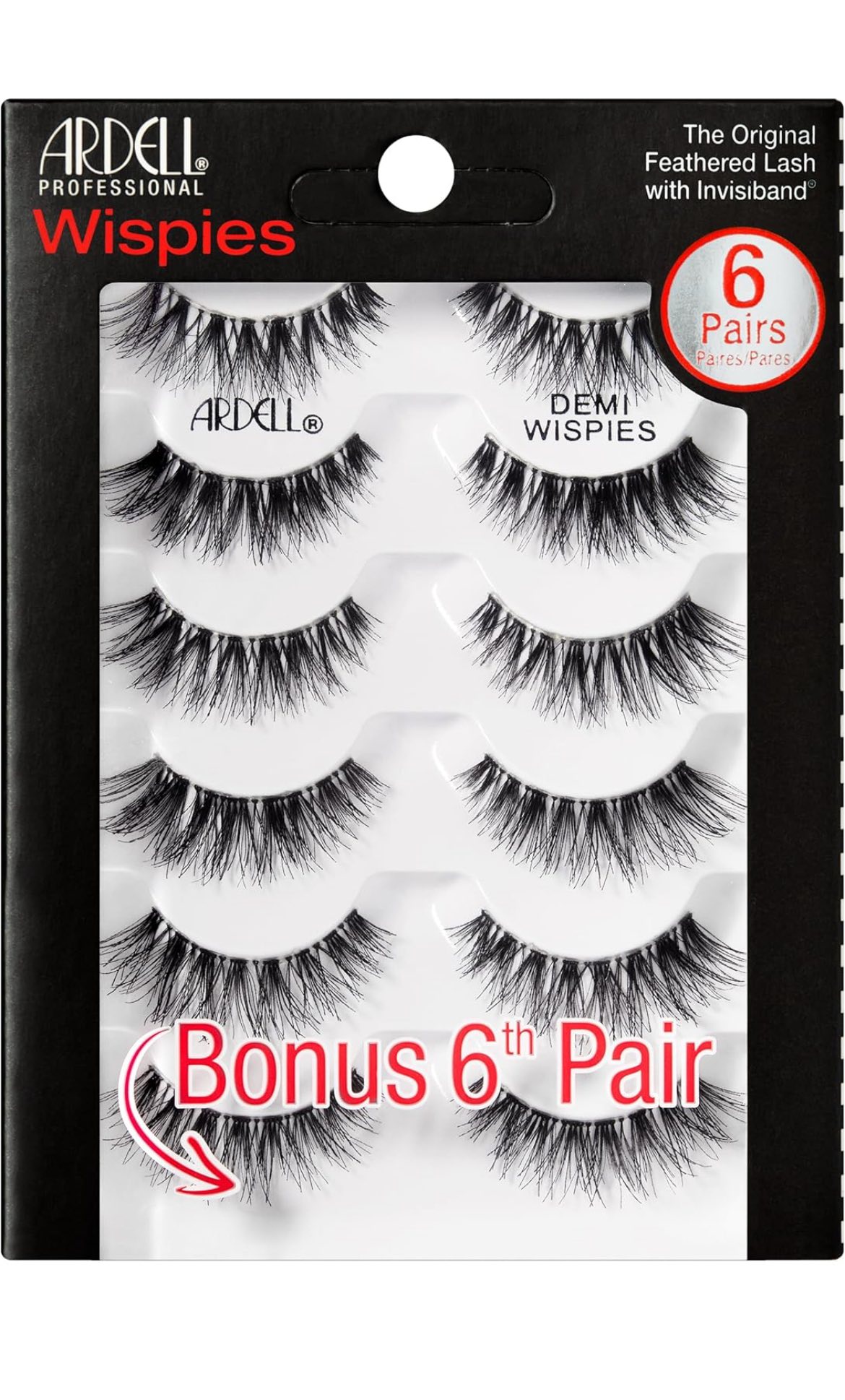 Paquete de pestañas