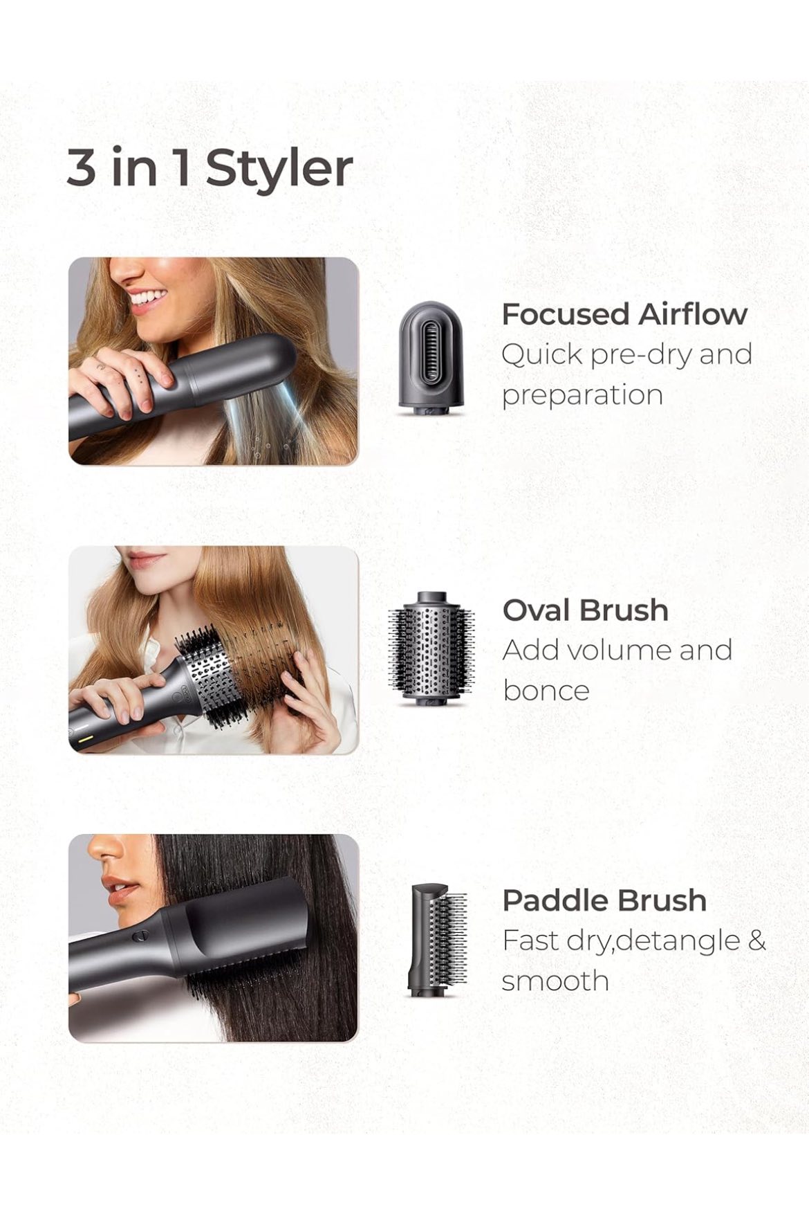 Tymo. Cepillo estilizador