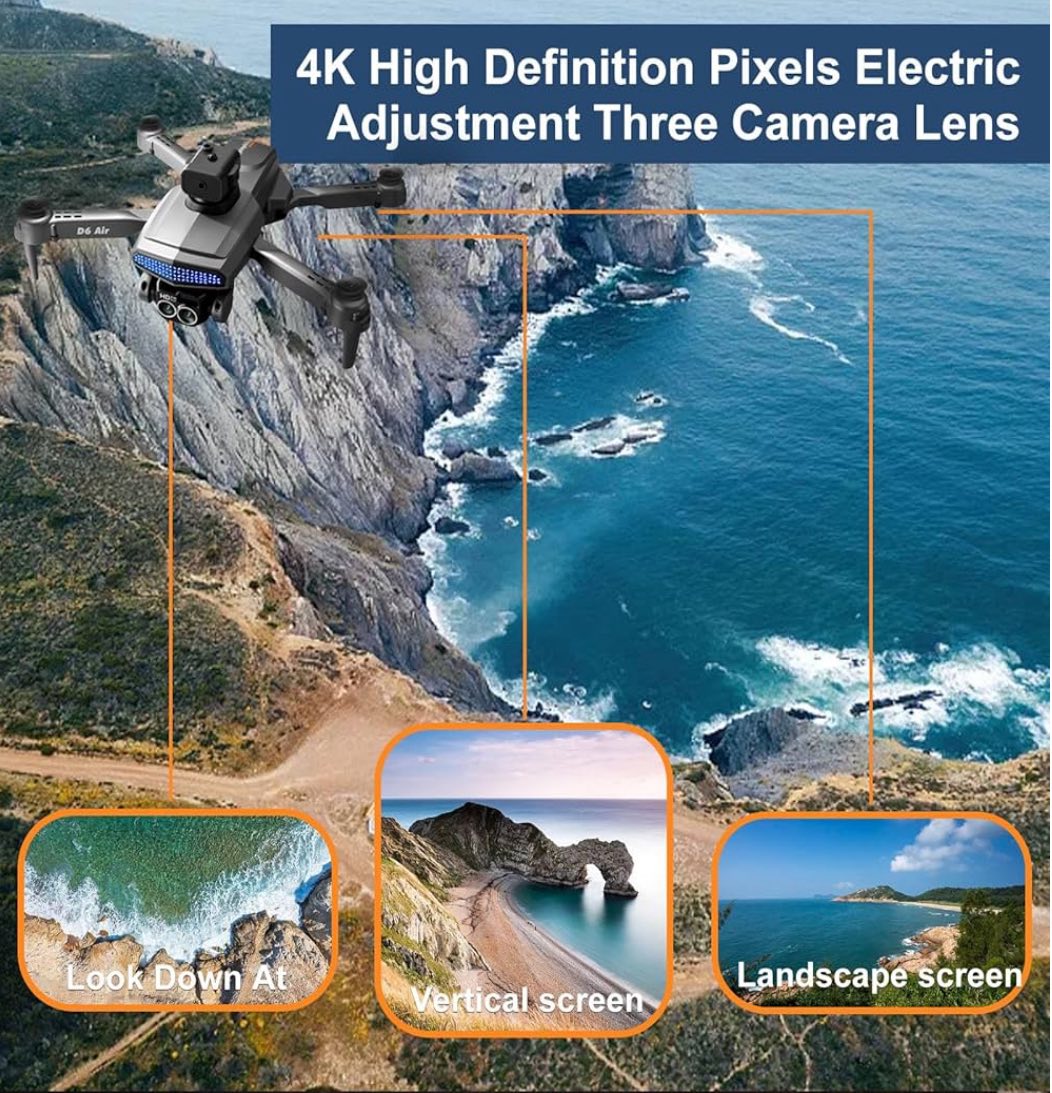 Drone con cámara 4k