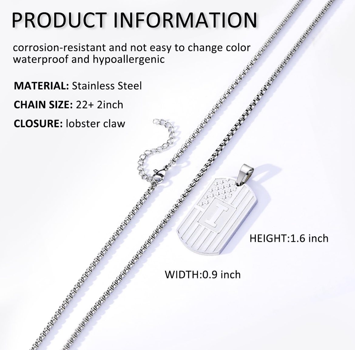 Collar con inicial L