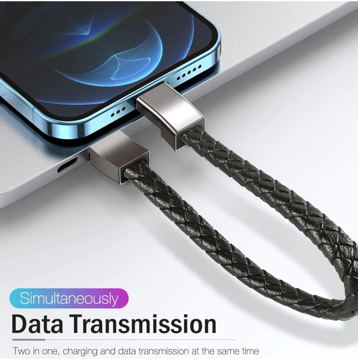 Cargador de pulsera de cuero