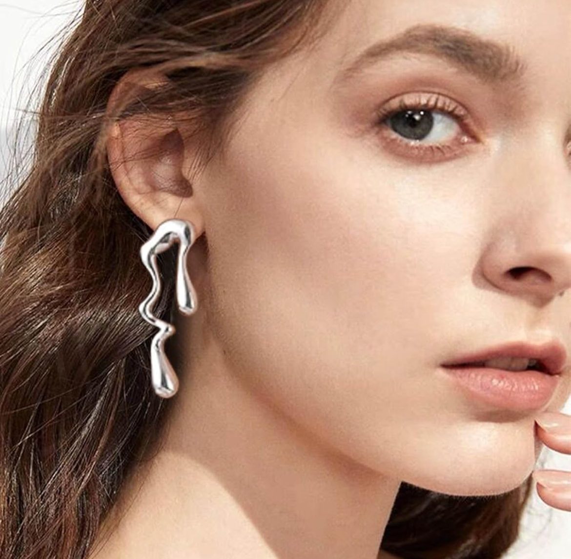 Aretes de gota de agua