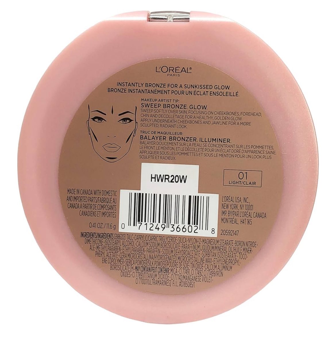 Bronze L'Oreal