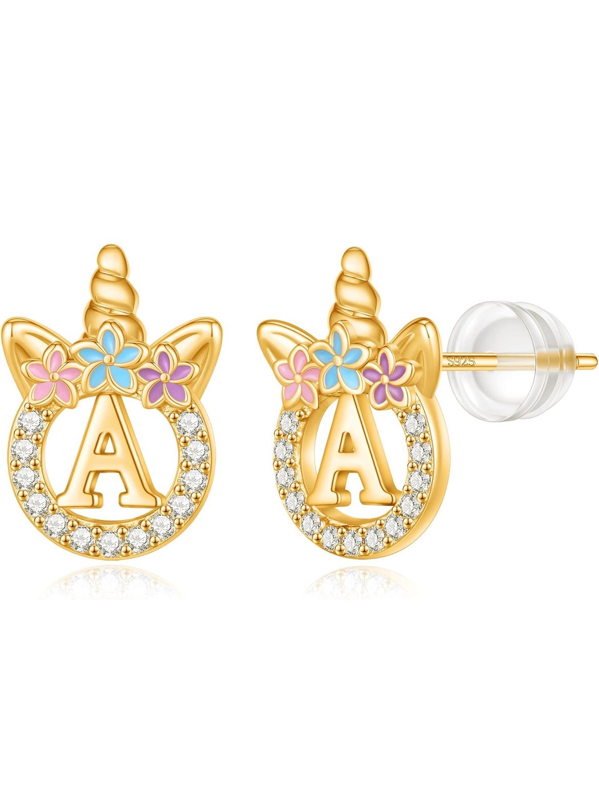 Aretes de unicornio