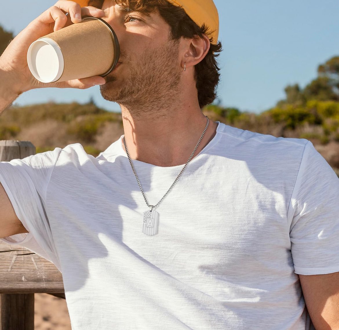 Collar con inicial L