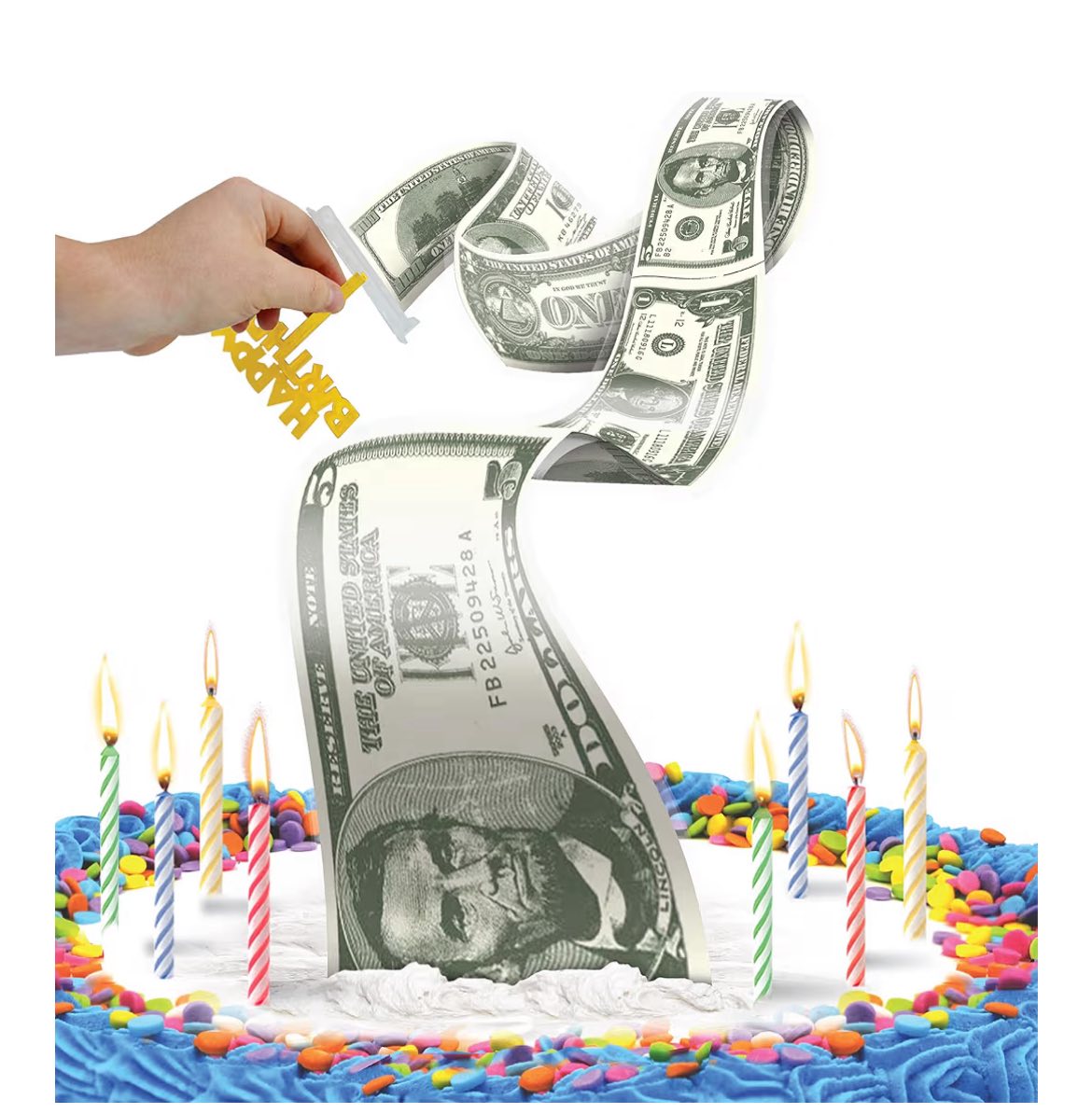 Cash Stash Cake