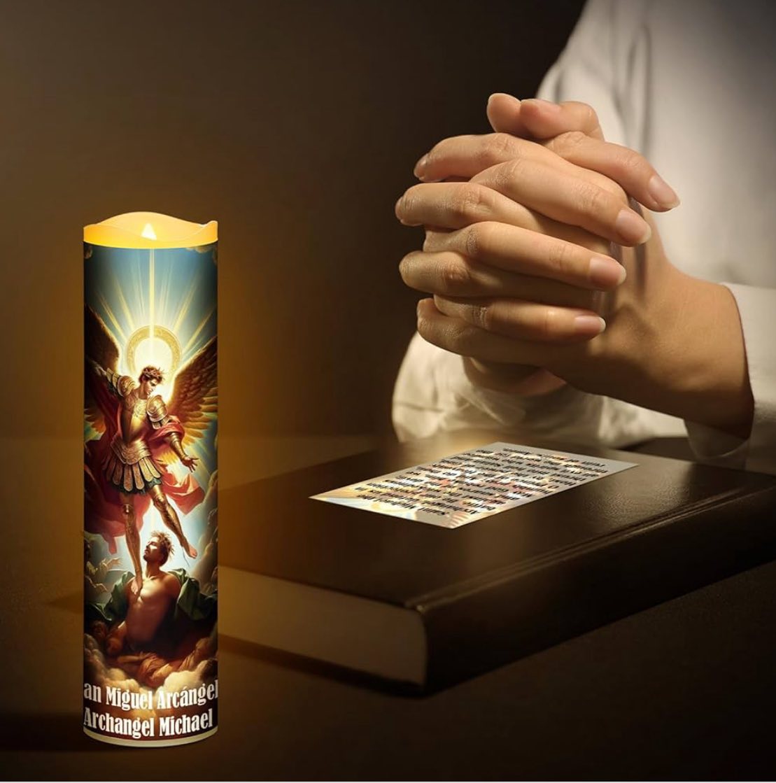 Vela LED San Miguel Arcángel