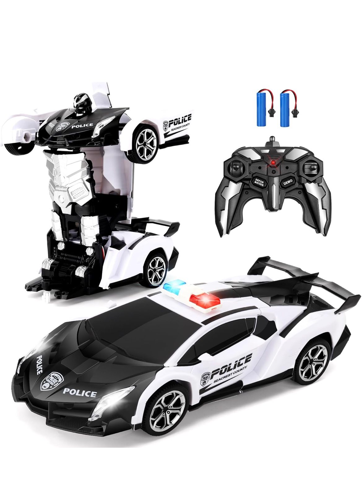 Carro de control remoto y robot