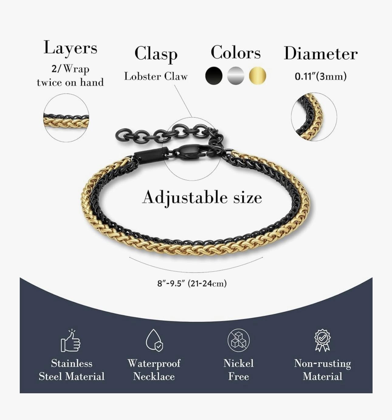 Pulsera Dvir para Hombre