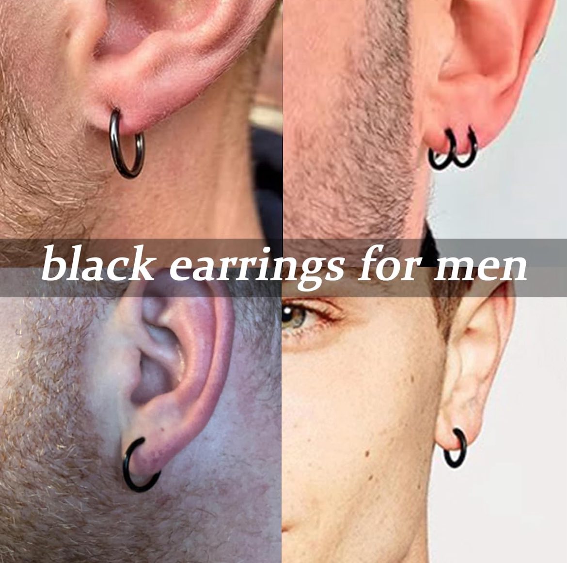 Aretes negros