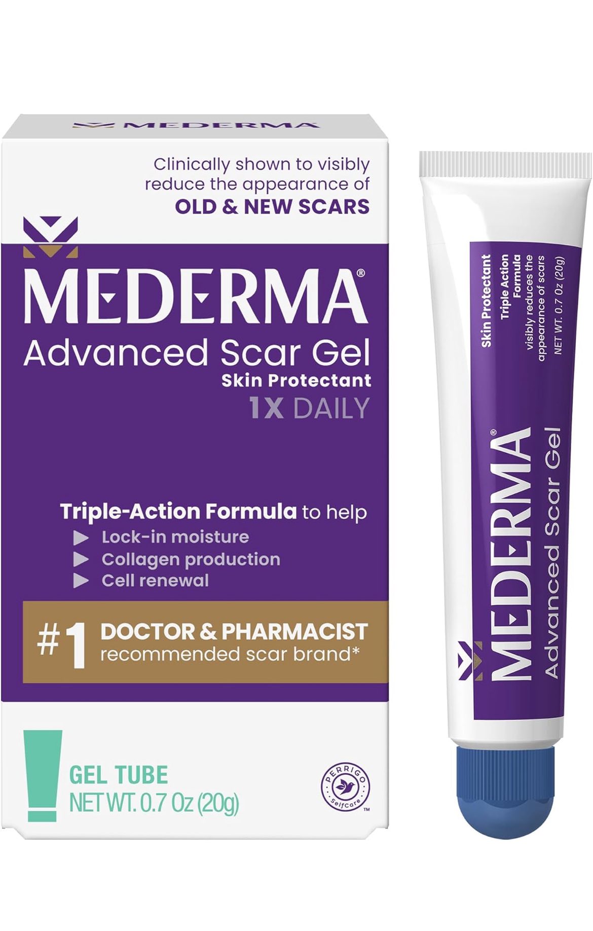 Mederma Advanced gel para cicatrices