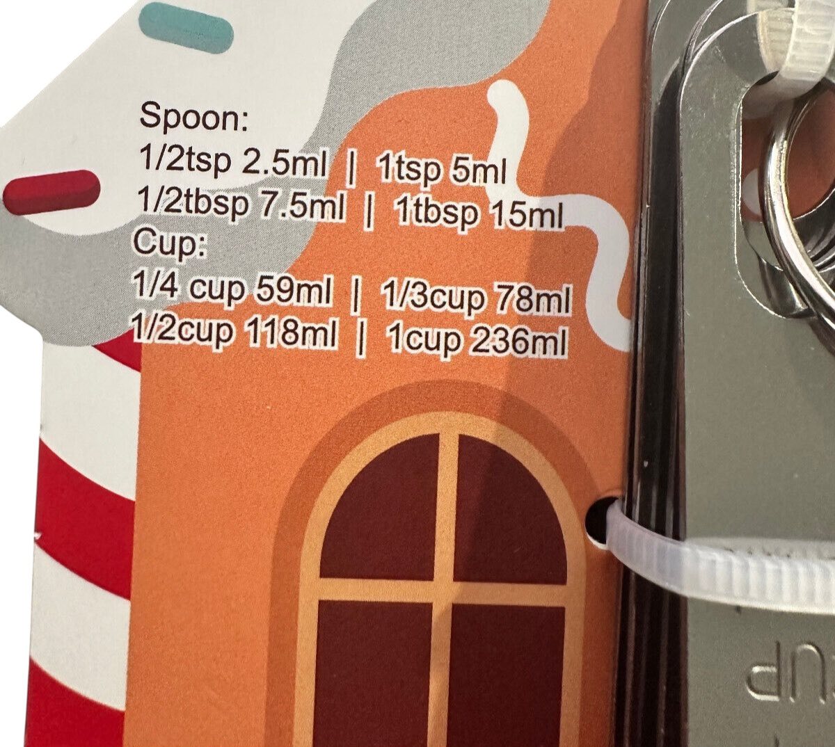 Cucharas y tazas medidoras