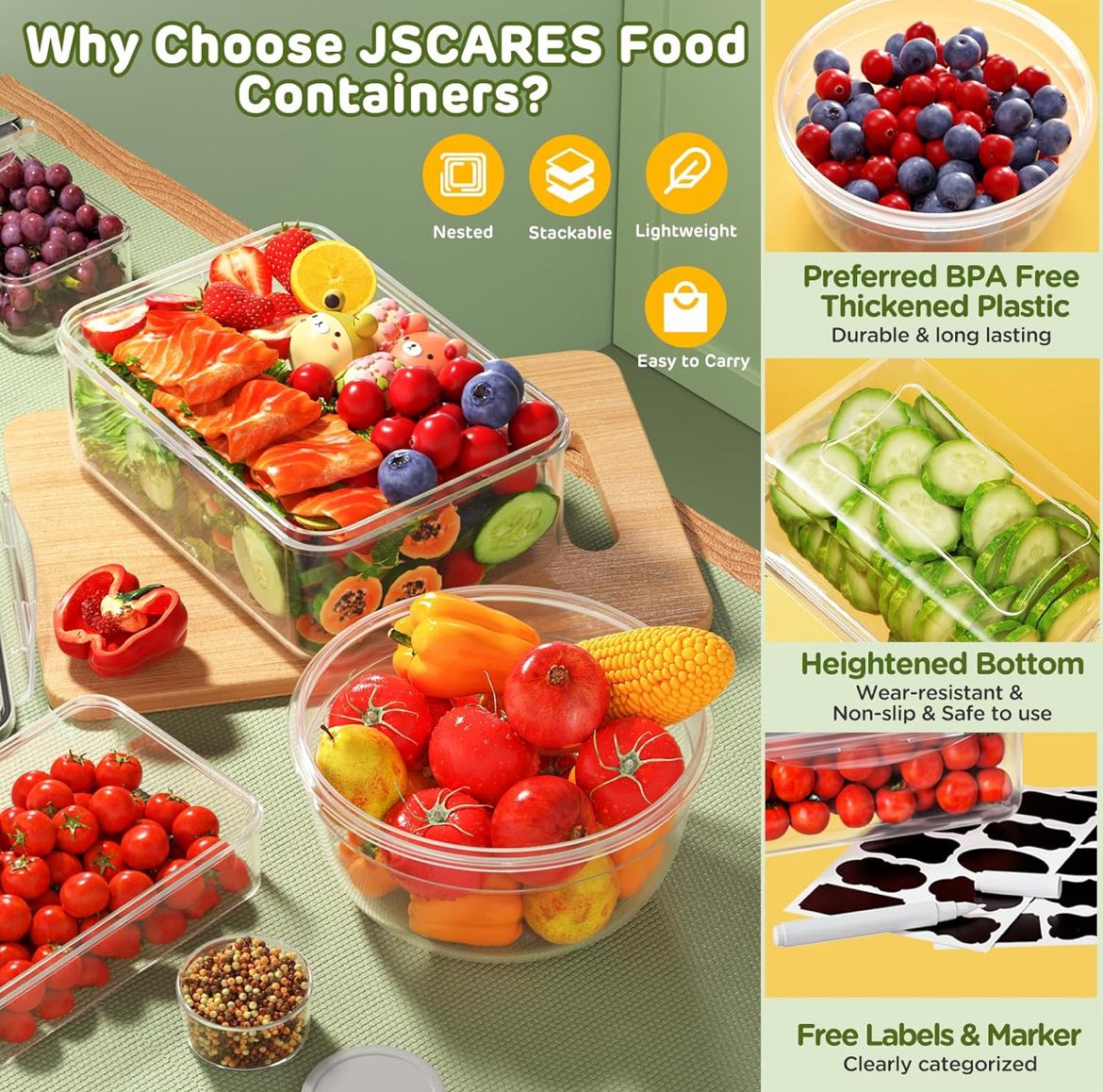 Recipientes de alimentos