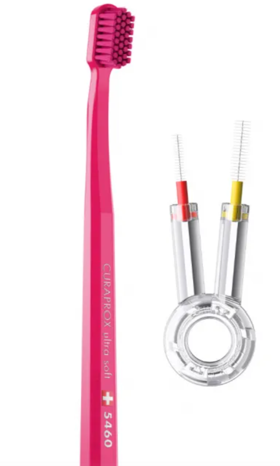 Kit de brosse à dent et duo de brossettes interdentaires
