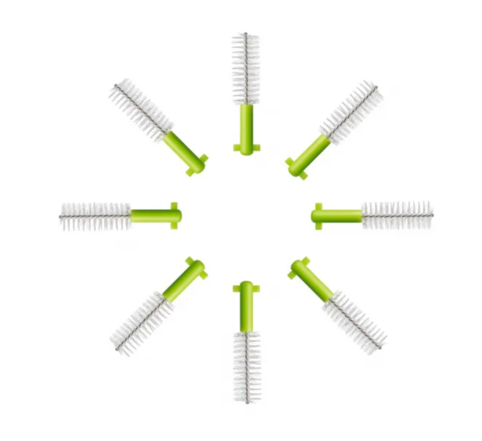 Recharges de brossettes Prime Verte