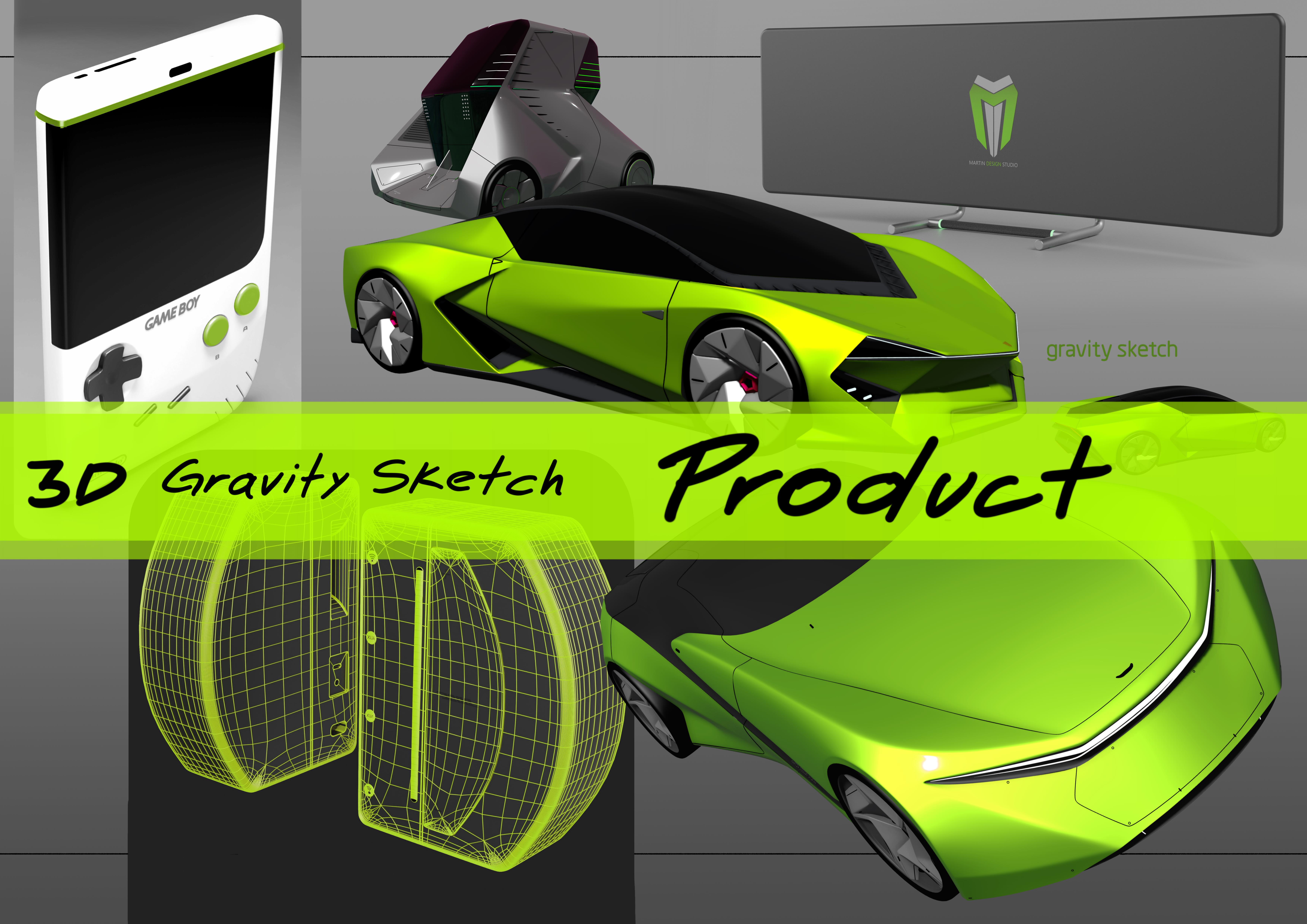 3D Gravity Sketch PRODUCTO