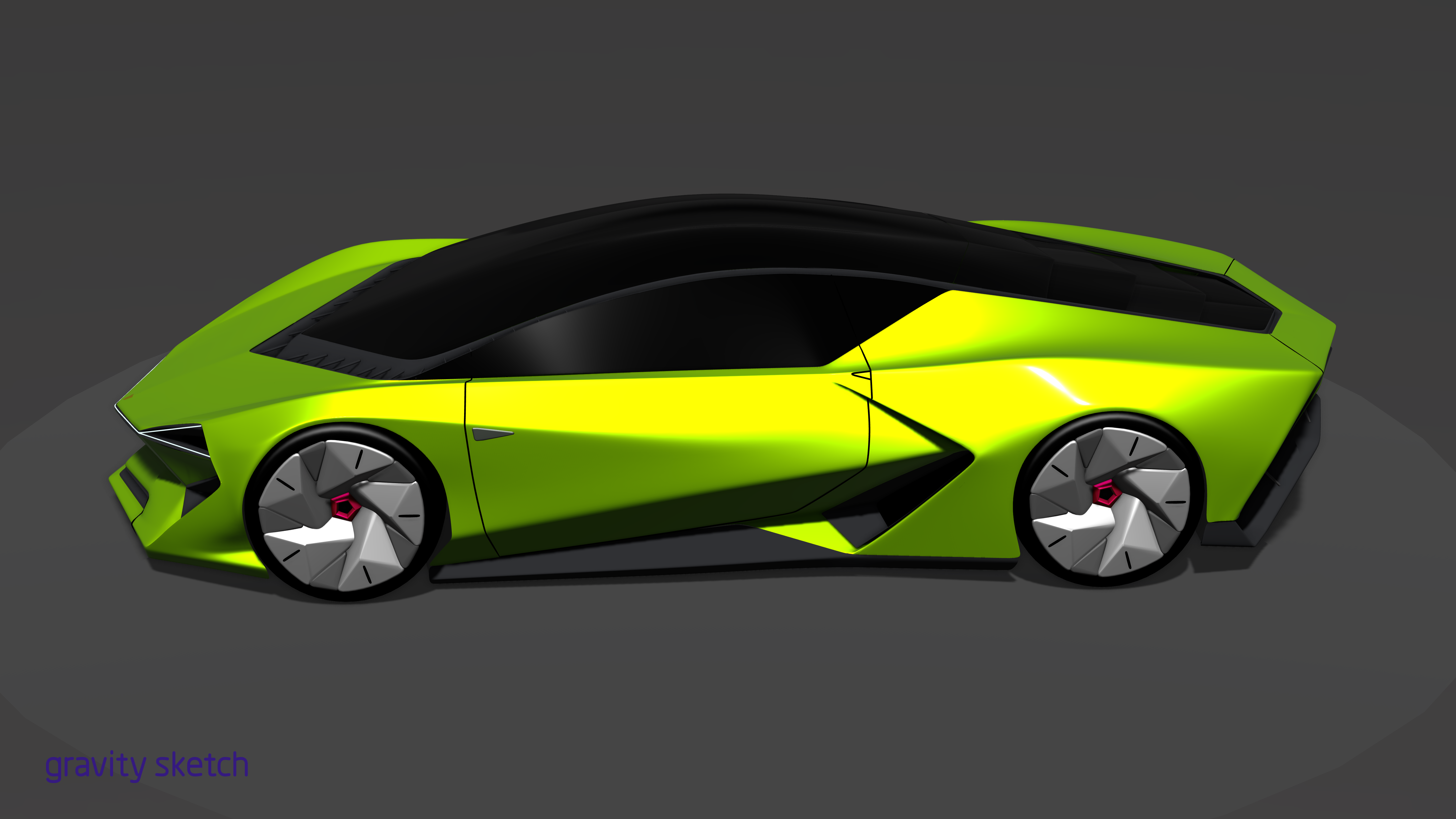 3D Gravity Sketch TRANSPORTE