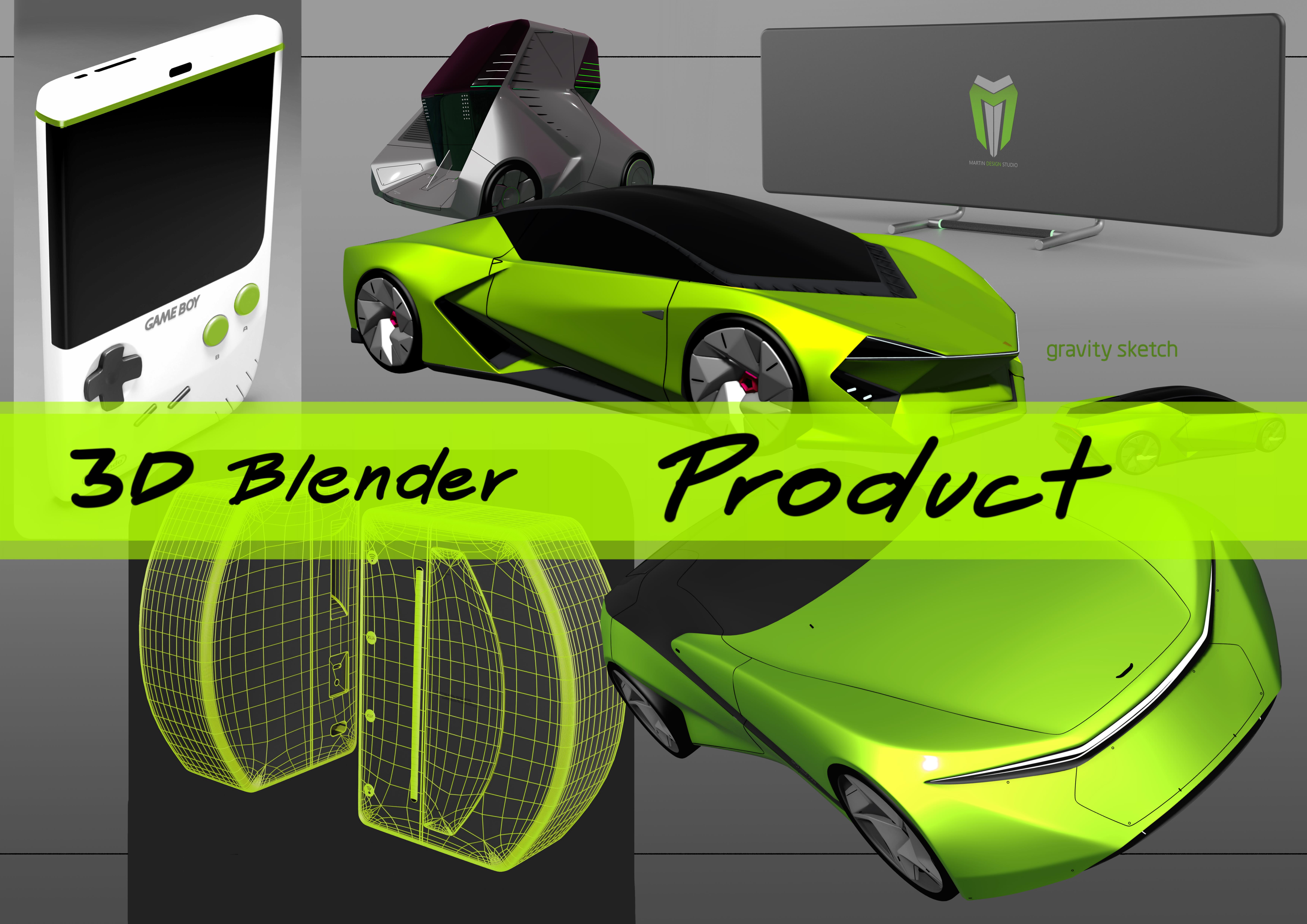 3D Blender Producto