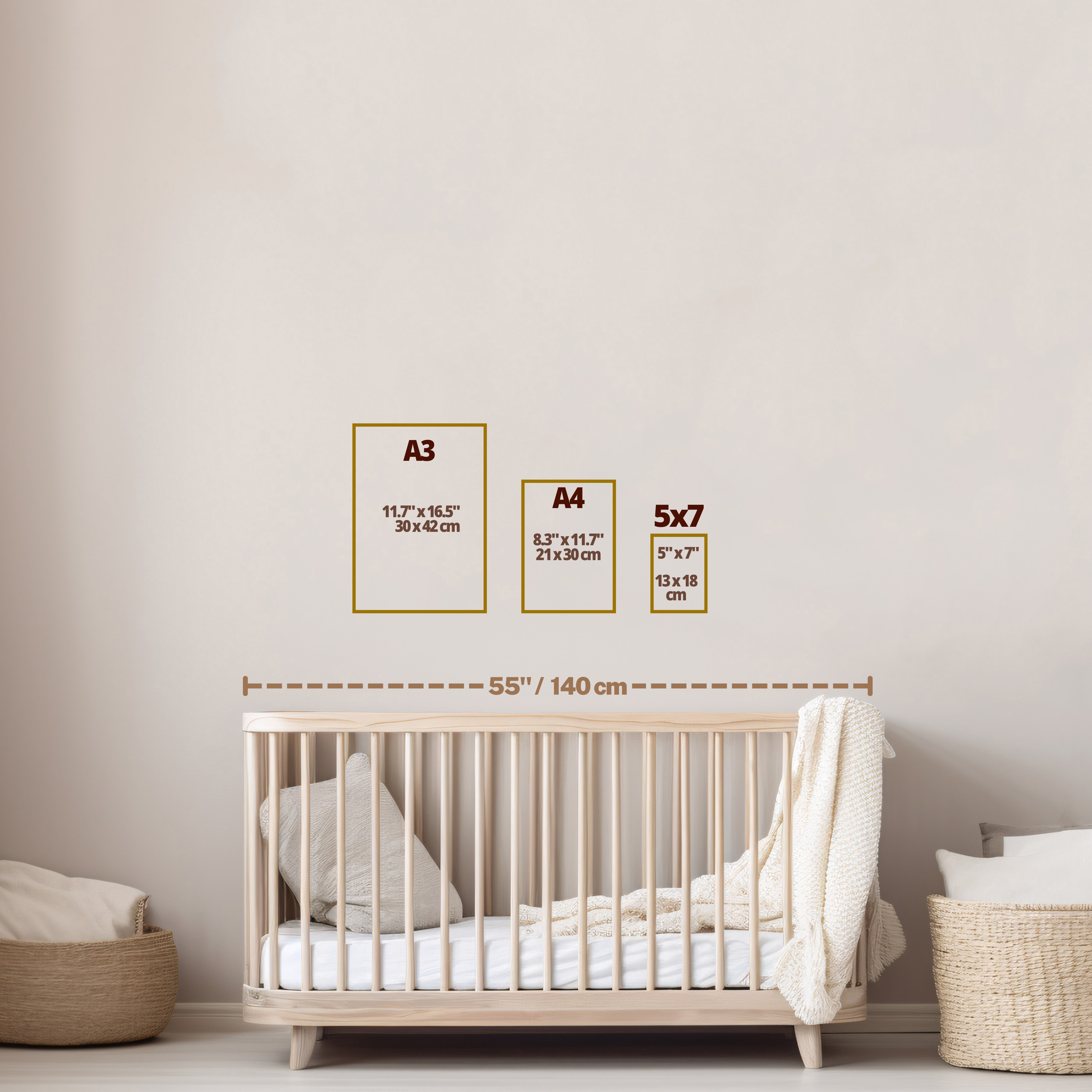 Rocket Ship Nursery Wall Art