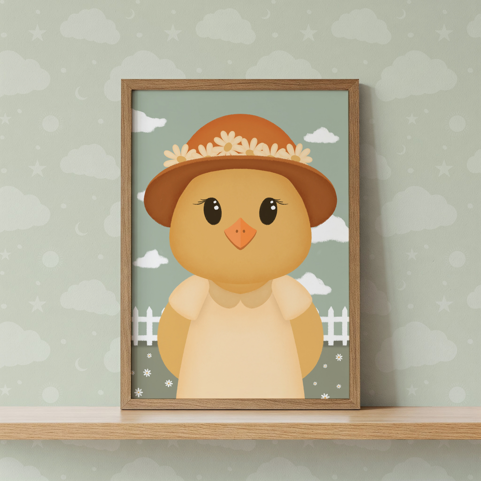 Spring Chick Wall Art