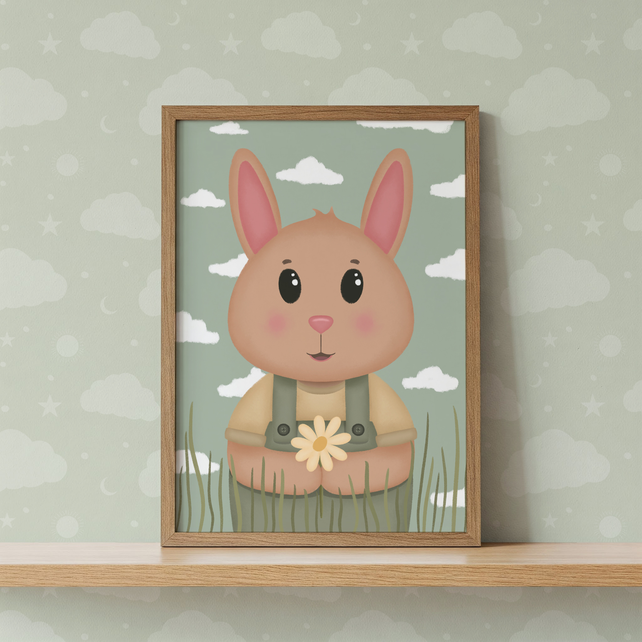 Cute Bunny Wall Art