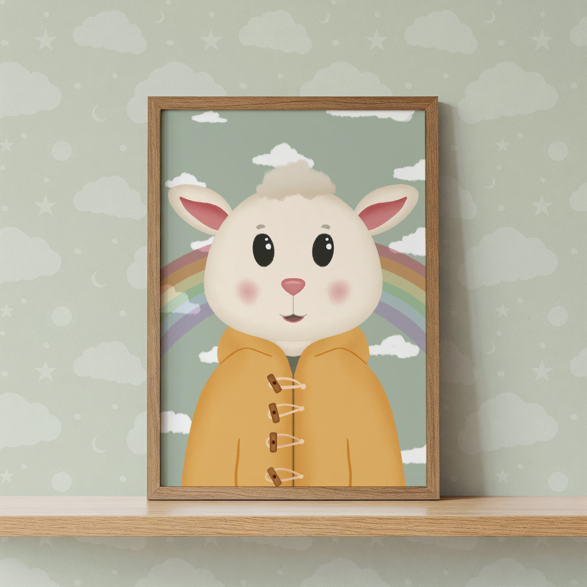Cute Lamb Wall Art