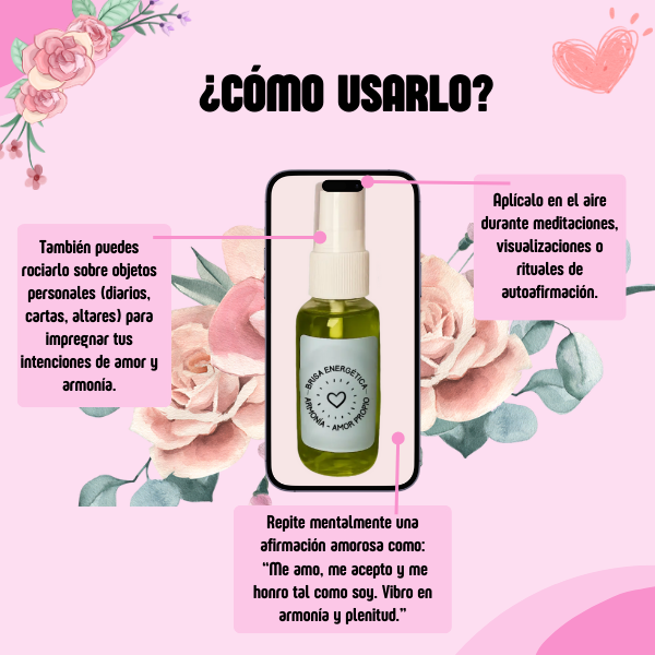 Brisa energética: amor propio y armonía 50 ml