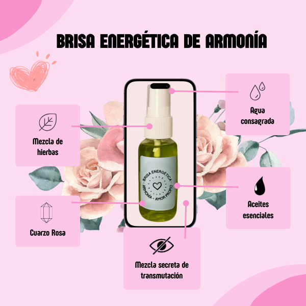 Brisa energética: amor propio y armonía 50 ml
