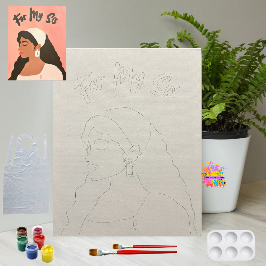 Paint Kit for Adults: For My Sis