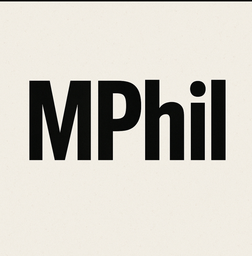 Mphil (One Year)
