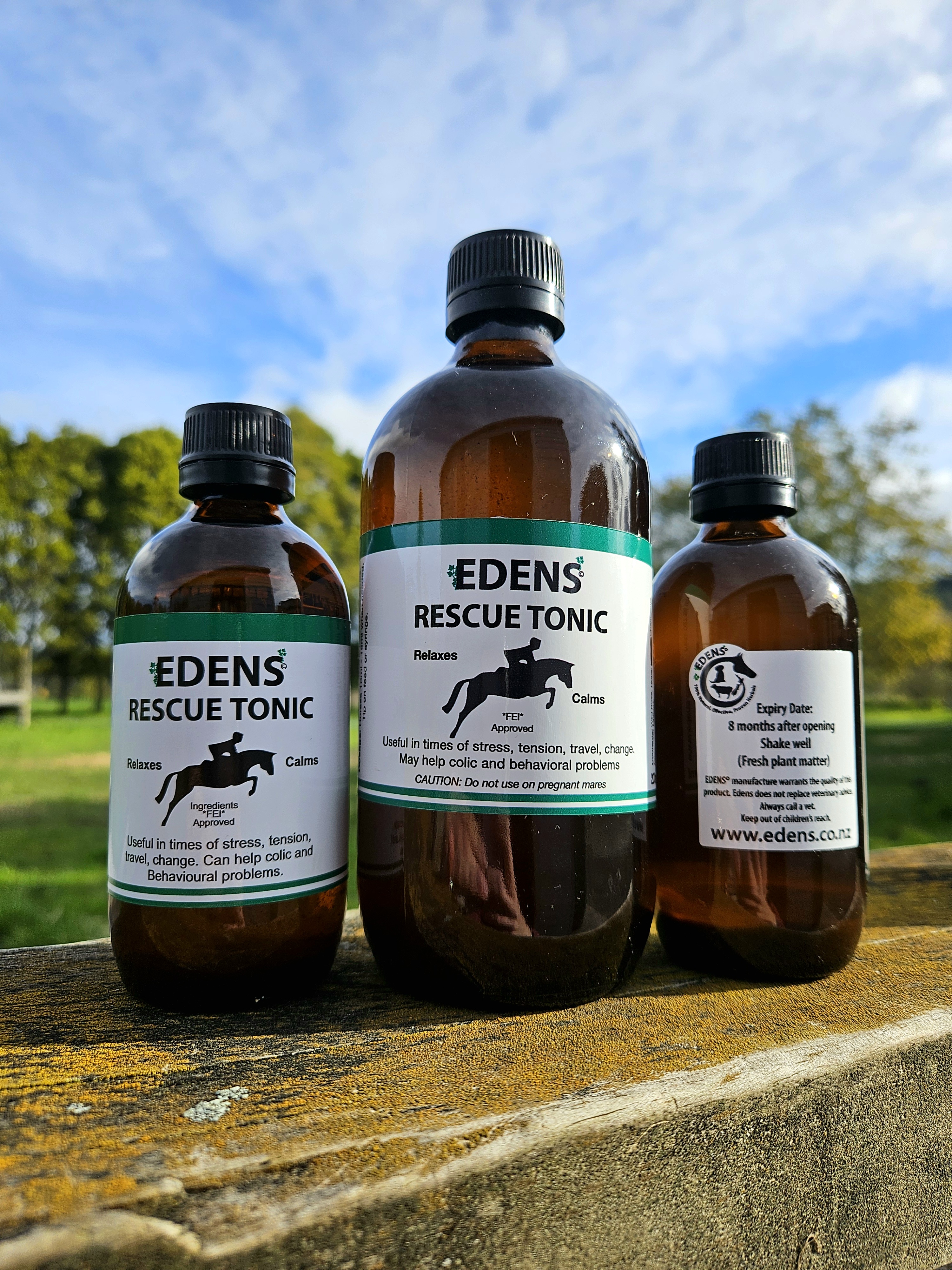 ©EDENS Rescue Plus - Equine - Calm, Ease, Relax 