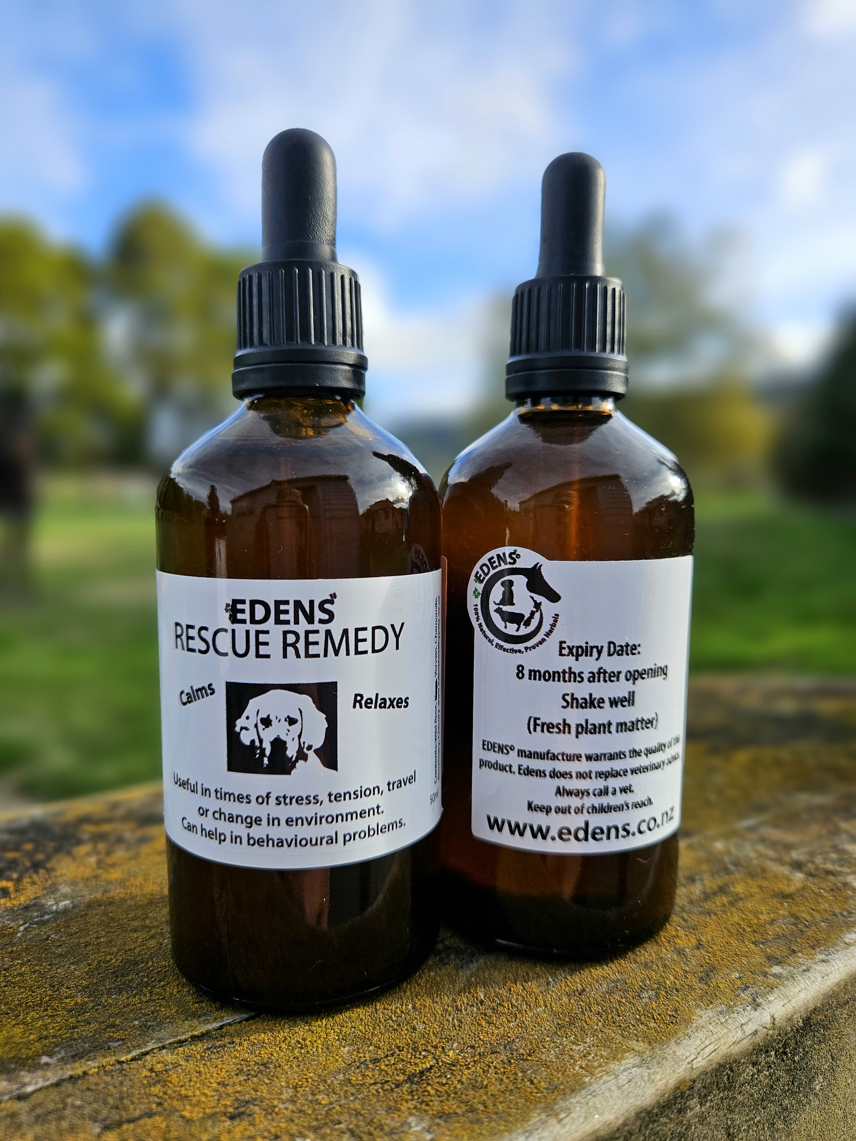 ©EDENS Rescue Plus - Dog 100ml - Behavioural Issues, Calms & Relaxes