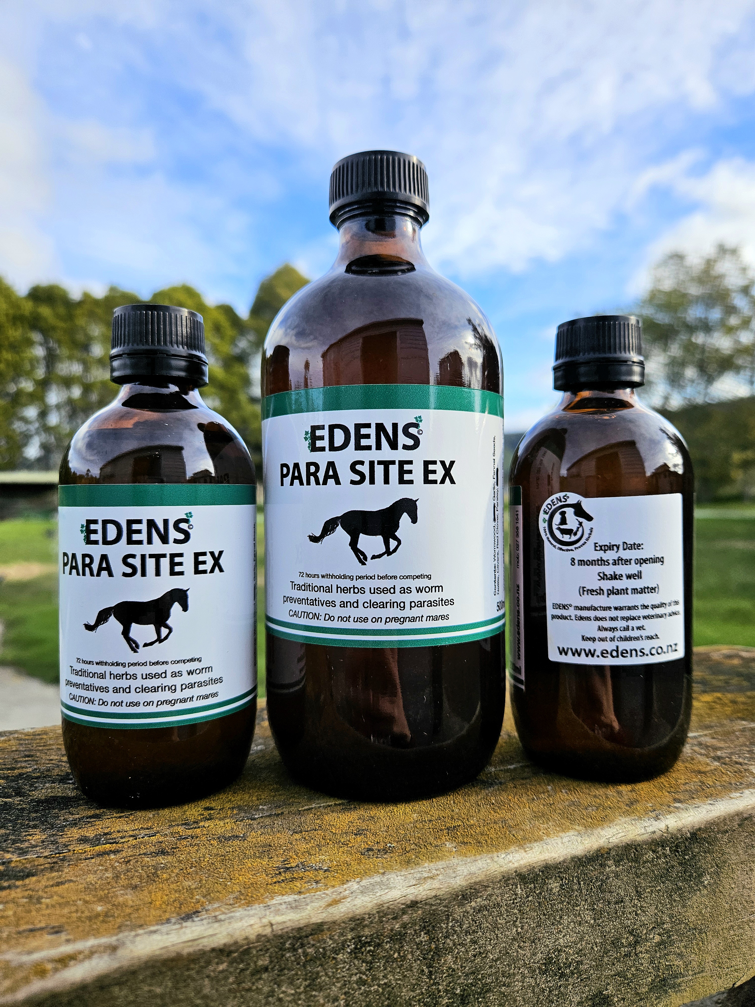 ©EDEN Parasite Ex - Equine - Cleansing, Cleaning, Preventing