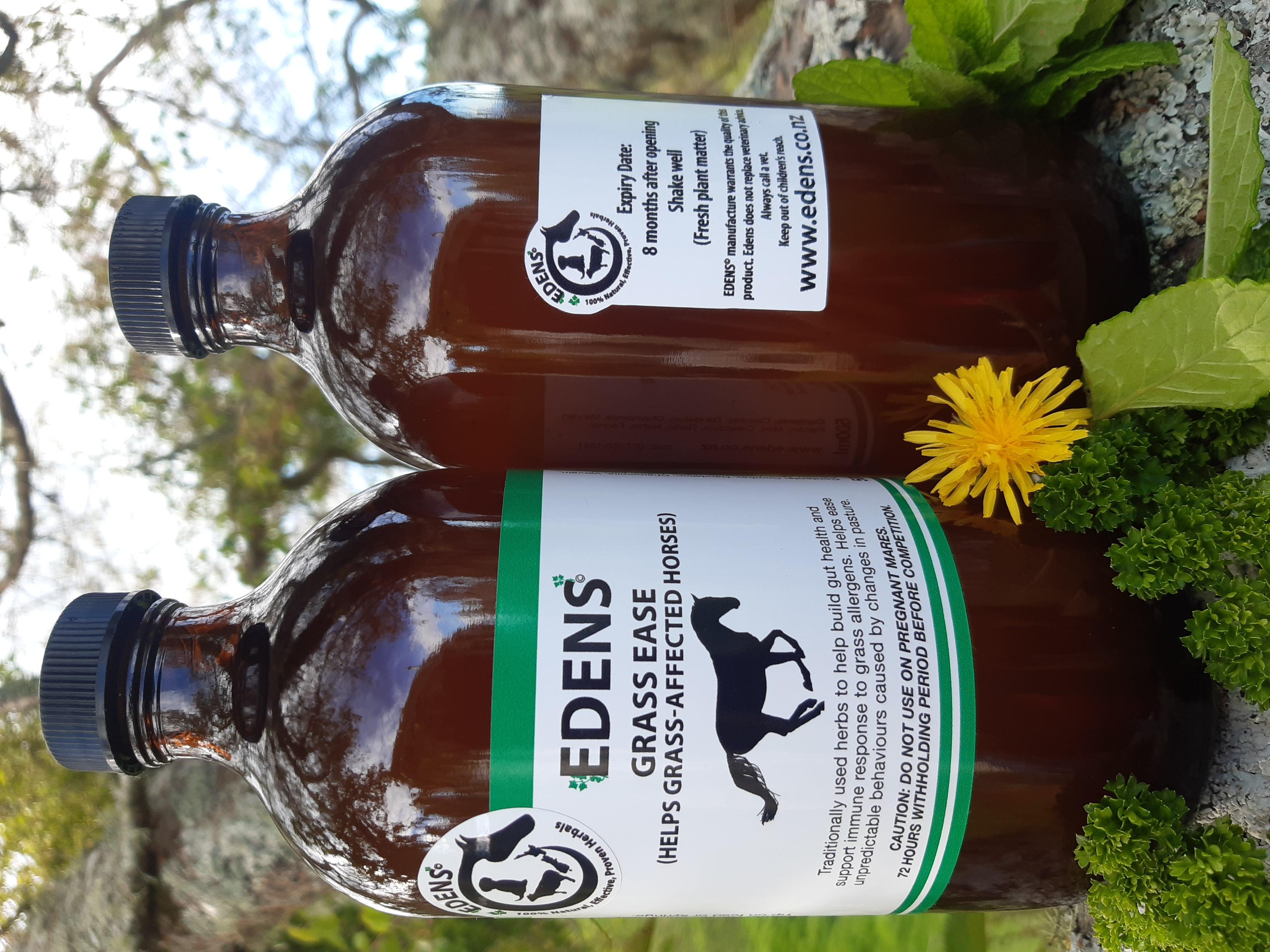 ©EDENS Grass Ease - Equine - Helps Grass-Effected Horses