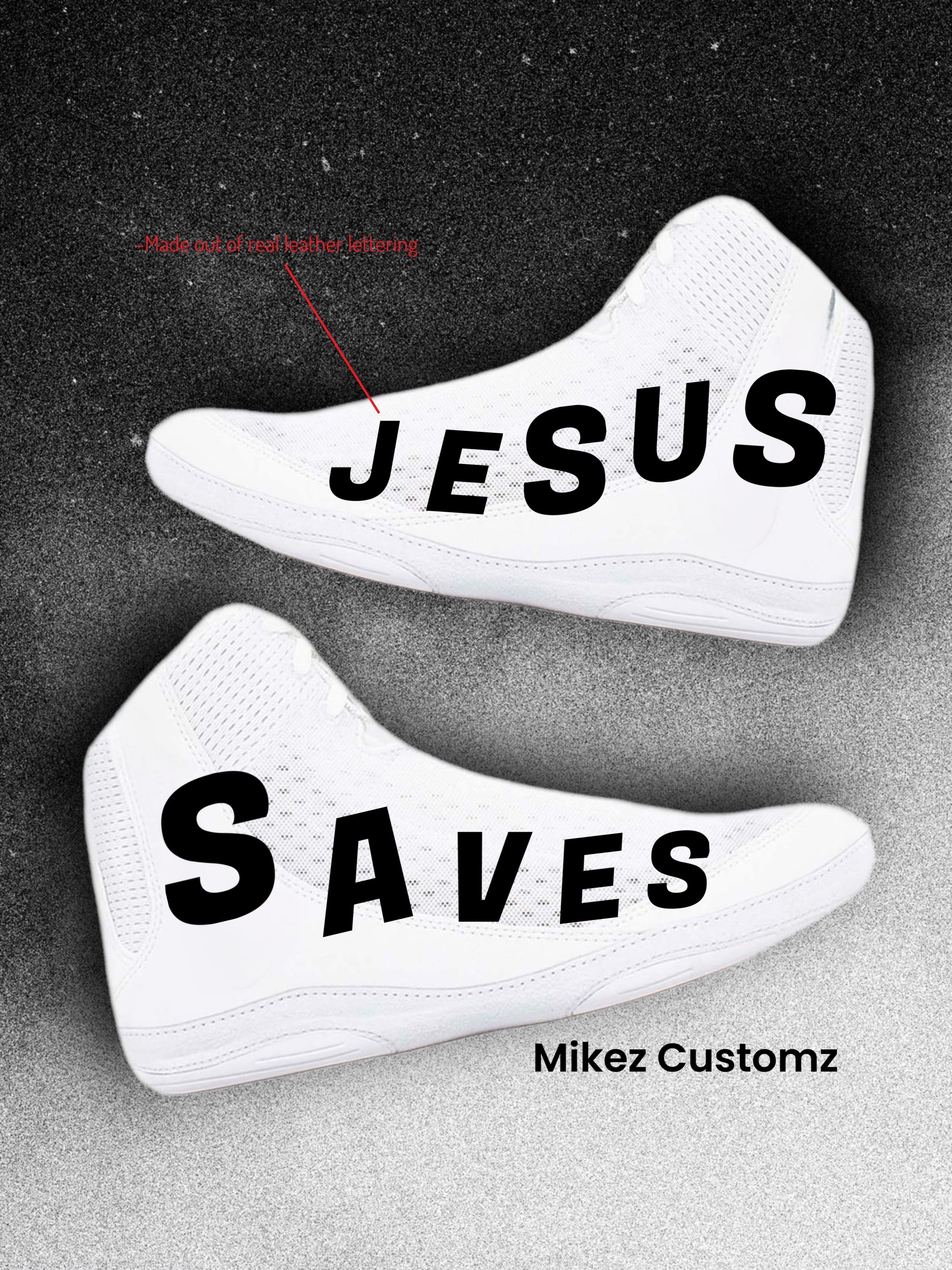 Jesus Saves custom inflicts