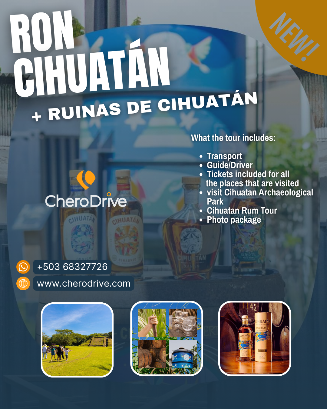 Ron Cihuatán + Ruinas de Cihuatán Tour