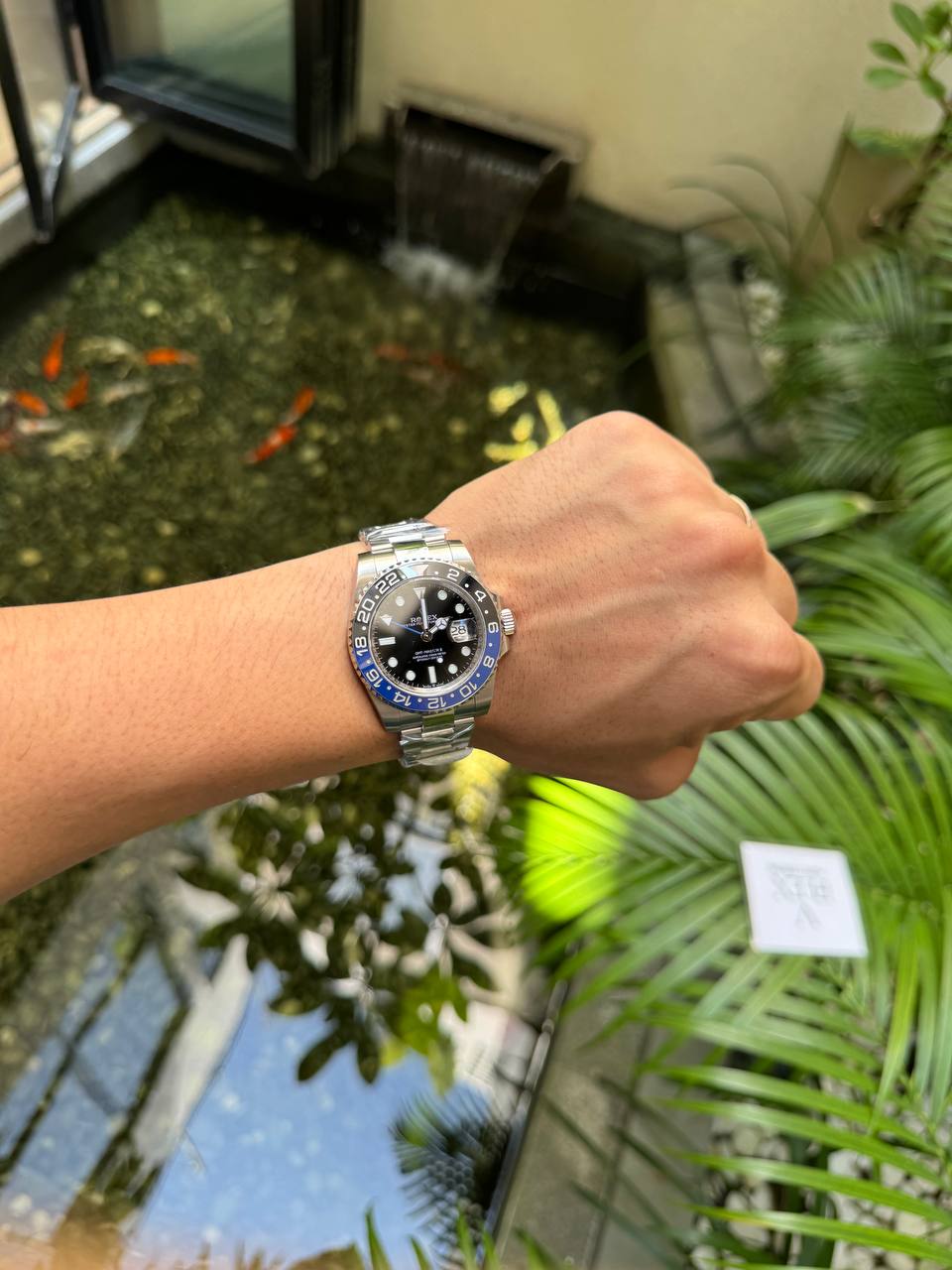 ROLEX GMT MASTER II WATCH BATMAN 