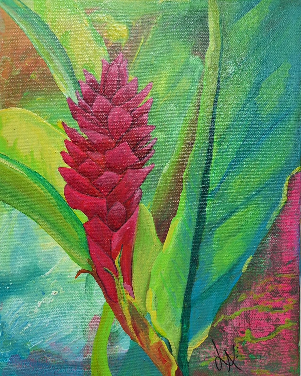 "Fuego saliente"