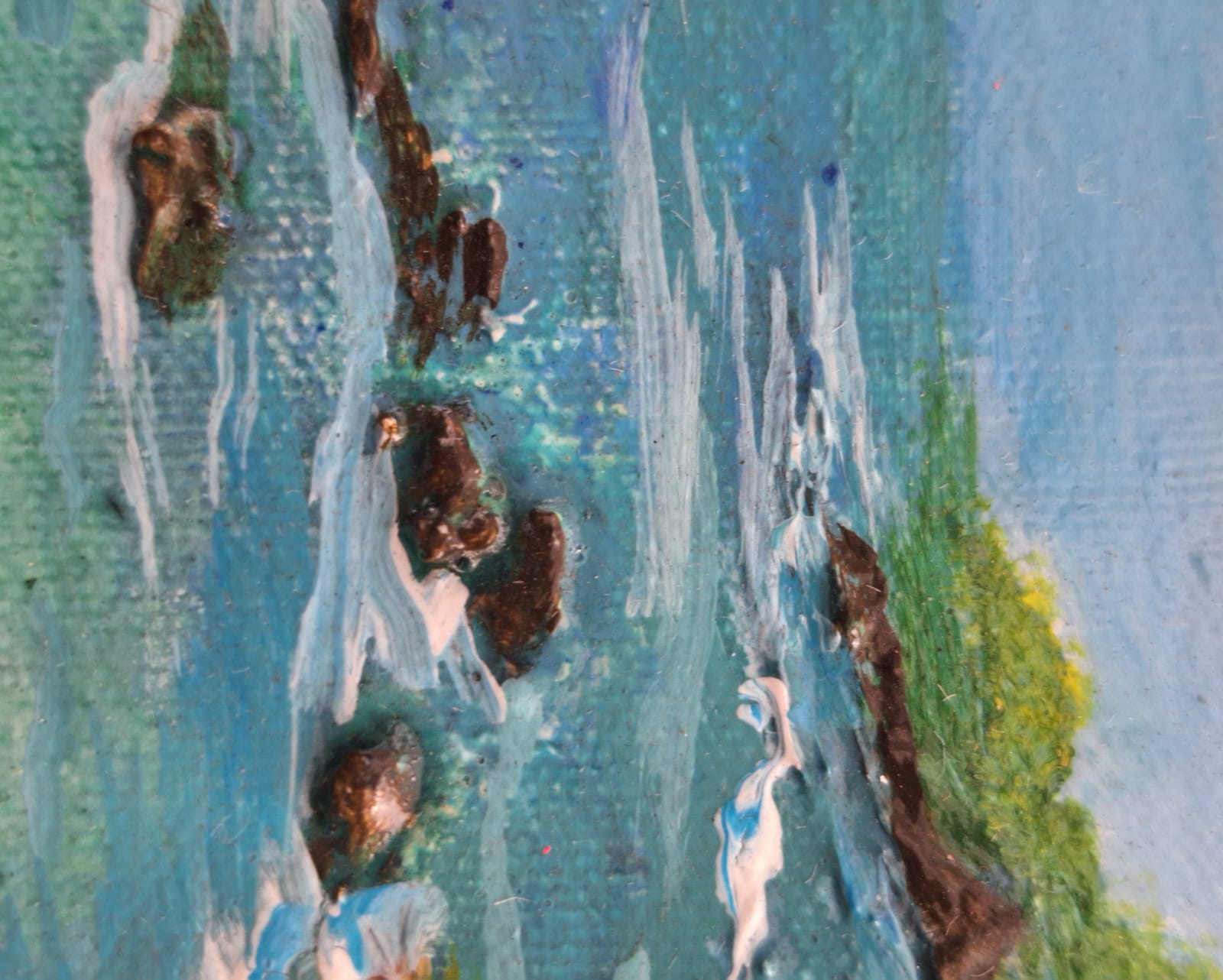 "Bahía del recuerdo silencioso"