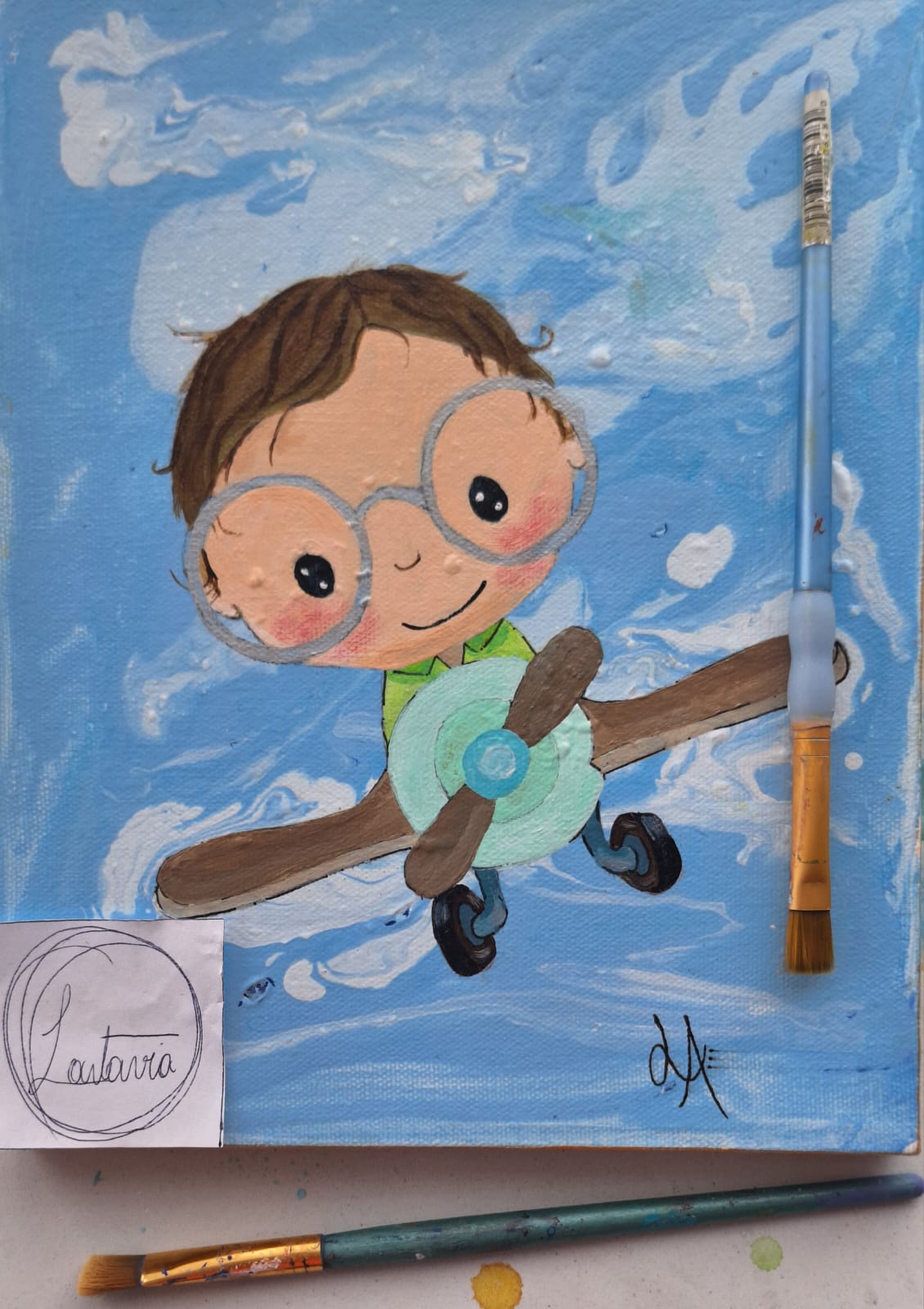 "Tomas y su avioncito de los sueños"