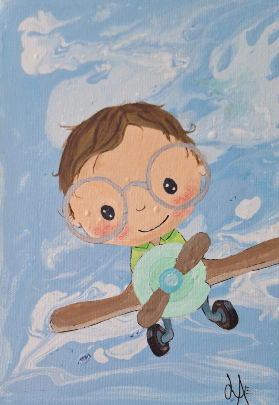 "Tomas y su avioncito de los sueños"
