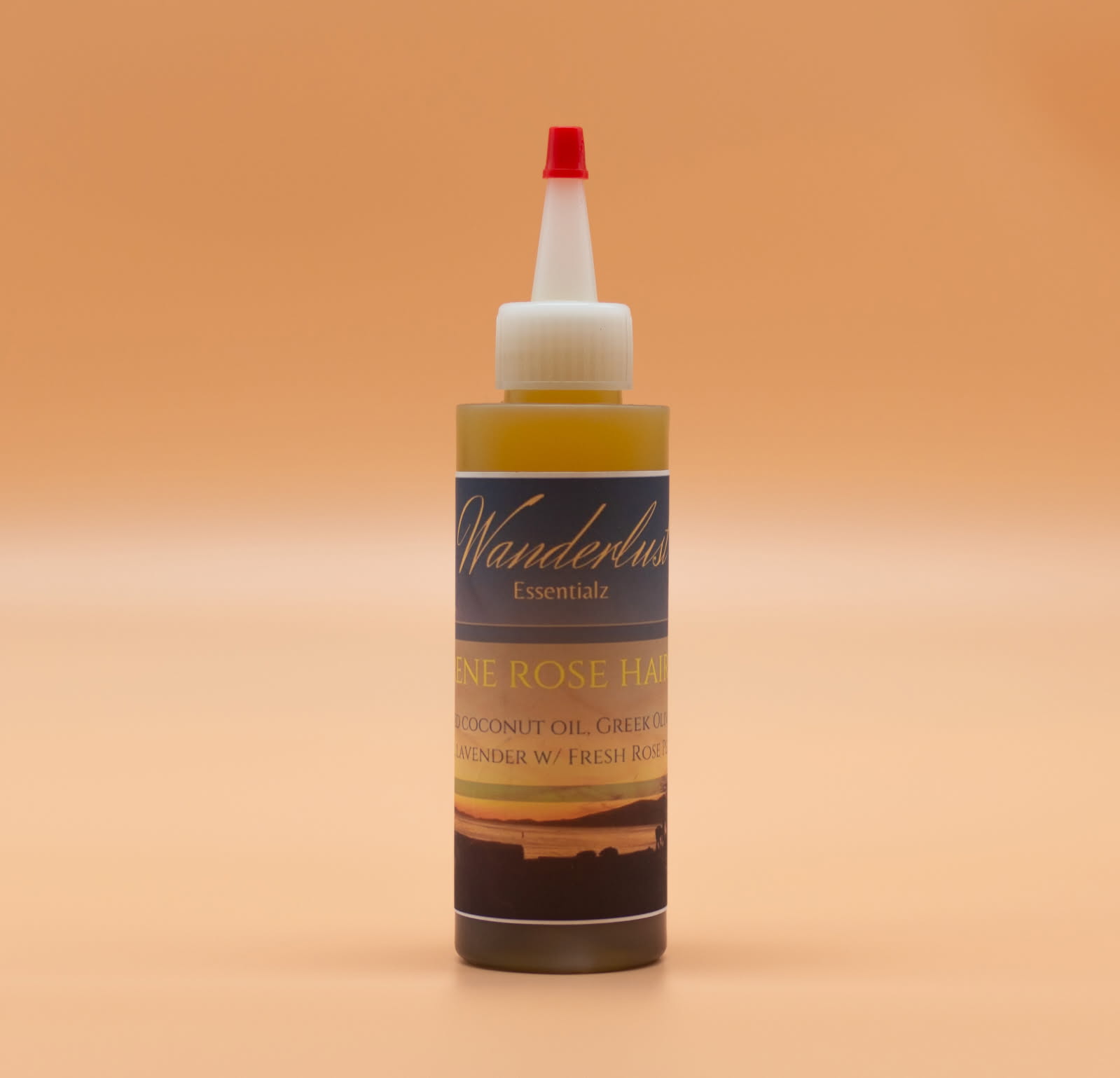 Serene Rose Infused Hair Oil