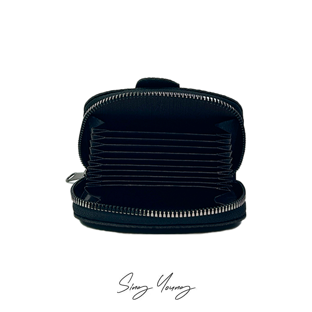 継ぎ目おしゃれファスナー付き小銭入れ