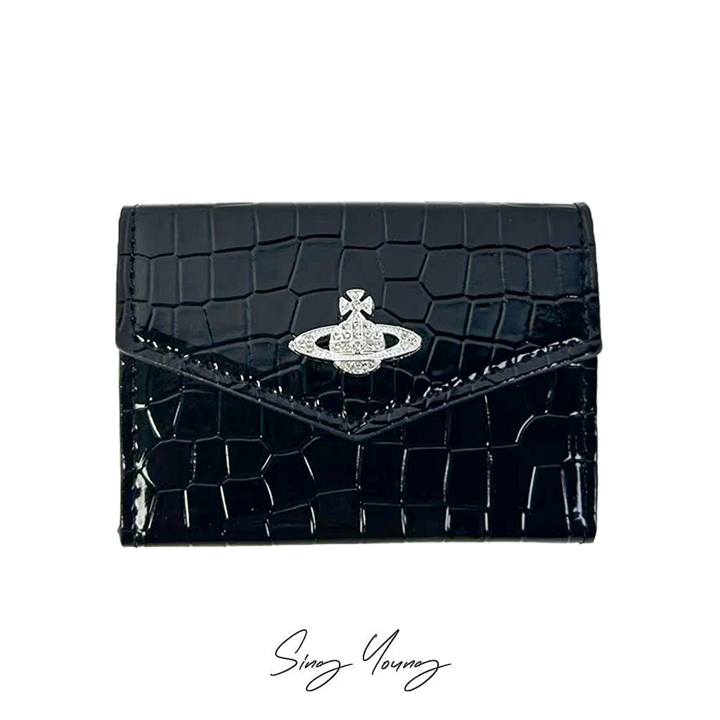 ショートタイプの多機能ファスナー付き財布