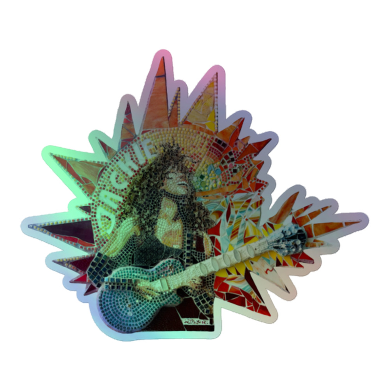 Jackie Holographic Sticker