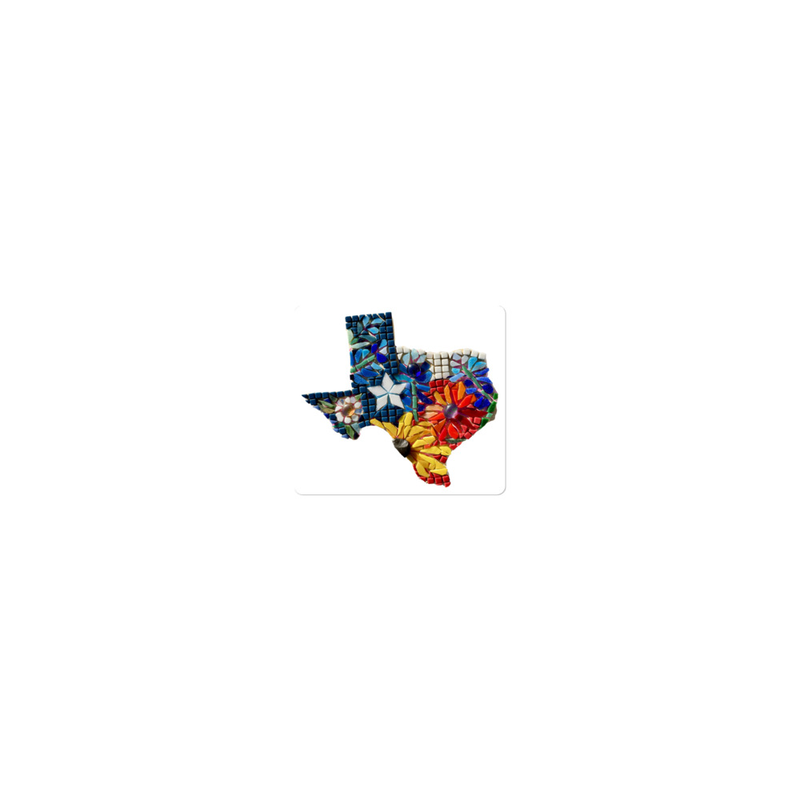 Texas Mosaic Sticker
