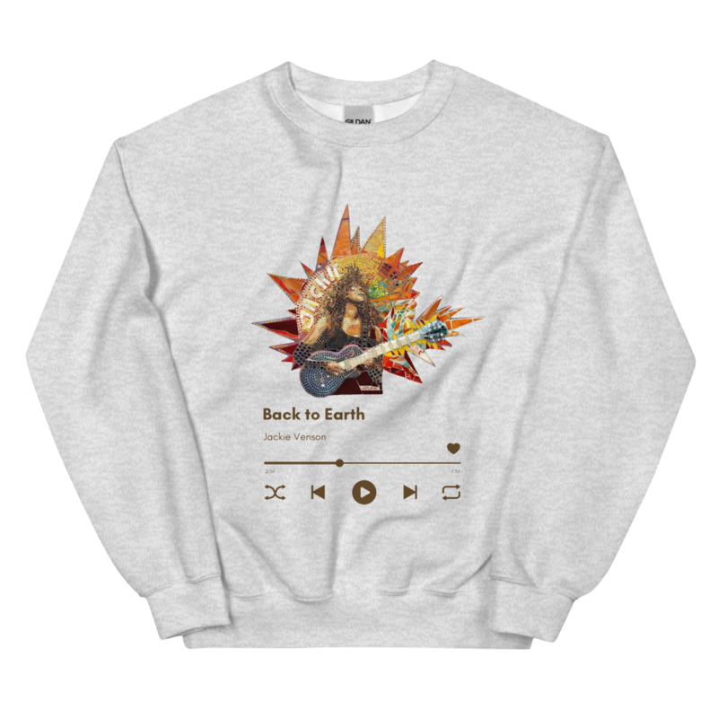 Jackie Sweatshirt Soft Brown Text 