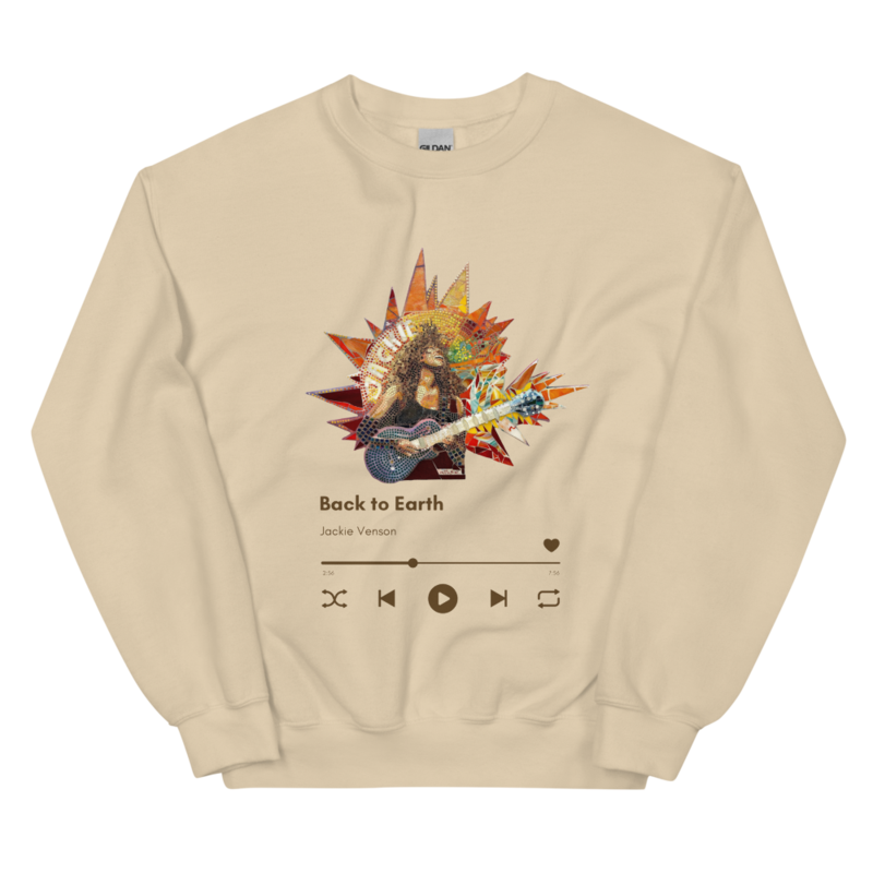 Jackie Sweatshirt Soft Brown Text 